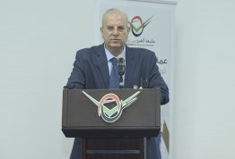 لقاء رئيس الجامعة مع الطلبة الجدد