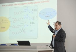 A Lecture entitled Multi-Target Drugs for Al Zheimer's Disease