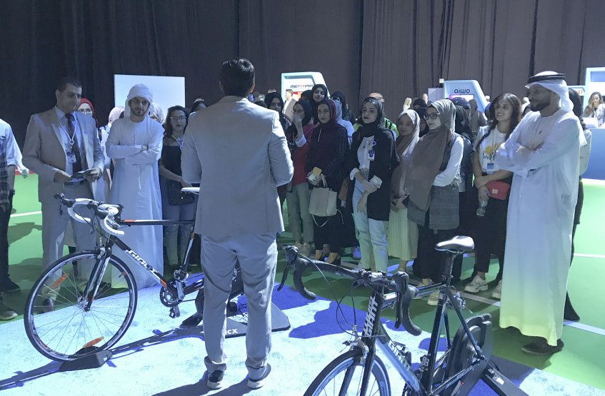 Fitness and Health Course Students visit Dubai Sports Conference and Exhibition