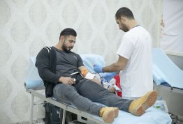فعاليات صحية وحملة للتبرع بالدم 2019-2020