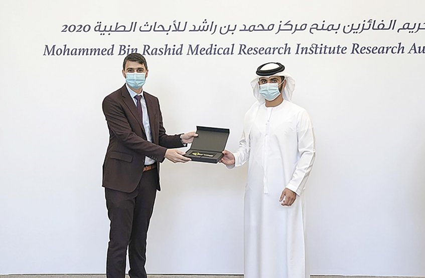 A research team from AAU wins a financial grant from Al Jalila Foundation to find a treatment for Covid-19