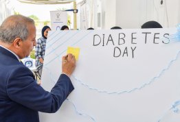 Activities of the World Diabetes Day