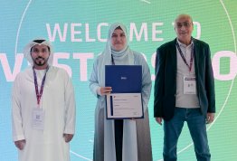 تكريم مشروع Solar BriX في اصنع في الإمارات 